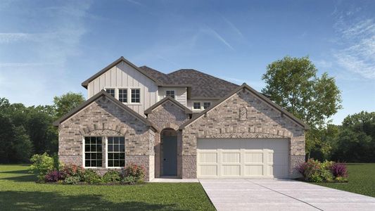 New construction Single-Family house 2237 Magnolia Hill Drive, Leander, TX 78641 The Parker- photo 0