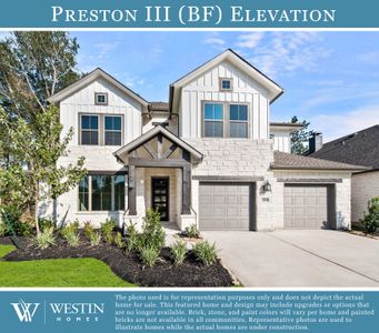 New construction Single-Family house 32433 Forktail Lake Dr, Fulshear, TX 77441 The Preston III- photo 0