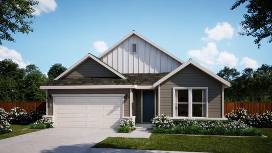 Elevation F | Jaxon | Sage Collection – Freedom at Anthem in Kyle, TX by Landsea Homes