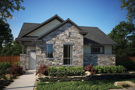 New construction Single-Family house 749 Treadwell Ln, Kyle, TX 78640 plan Decker - image