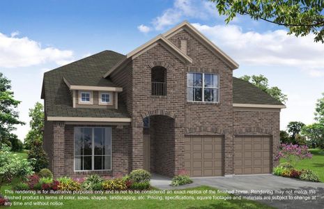 New construction Single-Family house 5642 Sandhill Oak Trail, Houston, TX 77066 Plan 580- photo 0