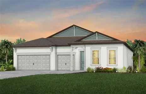 New construction Single-Family house 37315 Gunnison Dr, Zephyrhills, FL 33540 plan Merlot - image