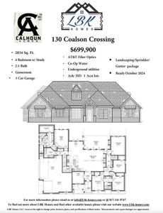 New construction Single-Family house 130 Coalson Crossing, Azle, TX 76020 - photo 1 1