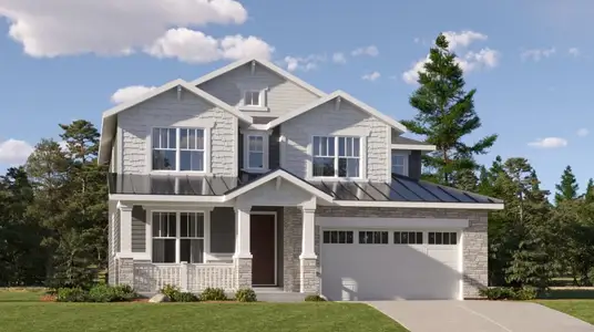 New construction Single-Family house 24681 E Baltic Pl, Aurora, CO 80018 plan Ashbrook - image