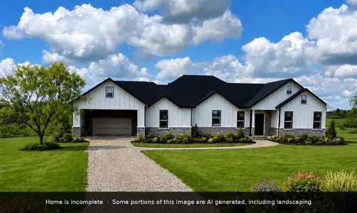 New construction Single-Family house 1001 Carnagie Rd, Poolville, TX 76487 - image