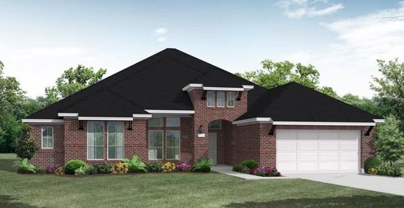 New construction Single-Family house 101 Uphill Dr, Liberty Hill, TX 78642 plan Hamilton - image