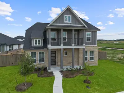 New construction Single-Family house 12115 Canal View Blvd, Mont Belvieu, TX 77523 plan Sorenstam - 50'Lot - image