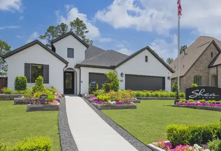 New construction Single-Family house 925 Groundwater Wy, Friendswood, TX 77546 plan 5029 Elevation F - image