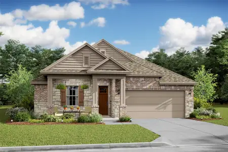 New construction Single-Family house 3306 Wickfield Pass Ln, League City, TX 77573 plan Juniper III - image