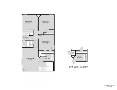 New construction Single-Family house 404 Woodhouse Wy, Fort Worth, TX 76140 plan The Augusta - image 3