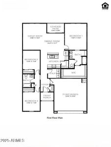 New construction Single-Family house 1533 E Mason Dr, Casa Grande, AZ 85122 plan Denton - image