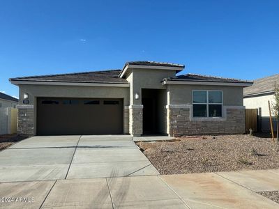 New construction Single-Family house 18376 W Smoketree Drive, Surprise, AZ 85387 Blackstone- photo 0