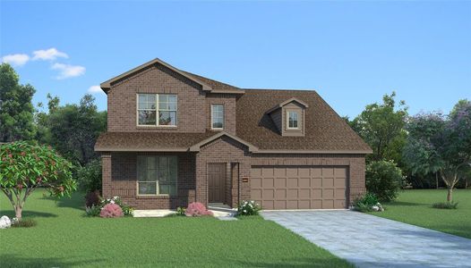 New construction Single-Family house 1239 Beaumont Lane, Red Oak, TX 75154 Sequoia II V- photo 0