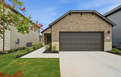 New construction Single-Family house 444 Lucky Ave, Elgin, TX 78621 plan Birch | Trinity Ranch - image