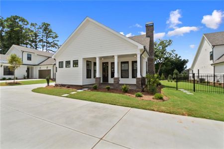 New construction Single-Family house 555 Pearl St, Cumming, GA 30519 plan The Milton - image