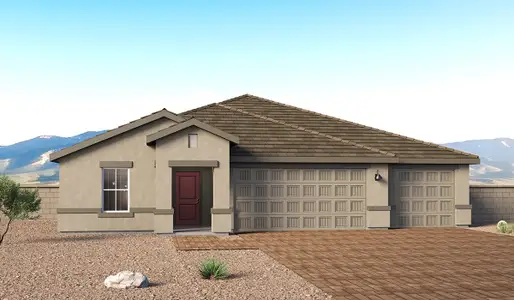 New construction Single-Family house 867 W Calle Lupa, Sahuarita, AZ 85629 plan Garland - A50G - image