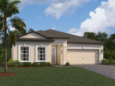 New construction Single-Family house 888 Hillshire Place, Spring Hill, FL 34609 - photo 0