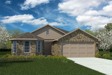 New construction Single-Family house 312 Pecos Drive, Azle, TX 76020 Huntsville- photo 0