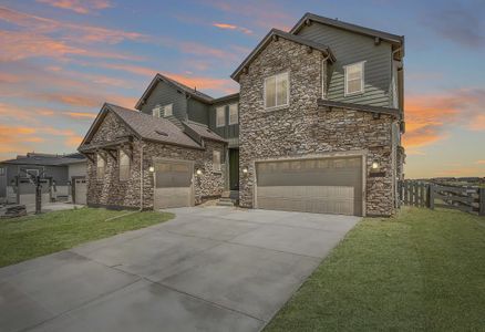 New construction Single-Family house 6869 Crossbridge Circle, Castle Pines, CO 80108 - photo 0