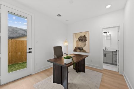 New construction Single-Family house 9101 Bauman Rd, Houston, TX 77022 plan 1616 - image 17