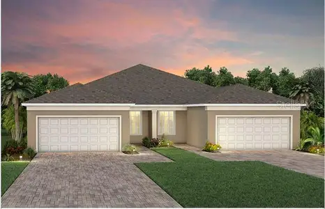 New construction Single-Family house 6322 Dew Drop Lp, St. Cloud, FL 34771 Ellenwood Villa- photo 0