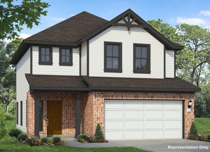 New construction Single-Family house 31131 Cass River Ln, Waller, TX 77484 plan Mustang Meadows 1782 - image