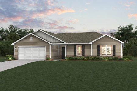 New construction Single-Family house 9319 Three Hollow Rd, Jay, FL 32570 plan Riverton - image