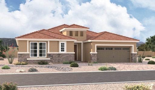 New construction Single-Family house 4817 W. Stargazer Place, Laveen, AZ 85339 Dominic- photo 0