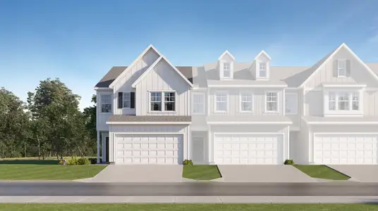 New construction Townhouse house 103 Milledge Commons Dr, Milledgeville, GA 31061 plan Smyrna - image
