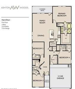 New construction Single-Family house 312 Redbud Ridge Dr, Brookshire, TX 77423 plan Hamilton - image