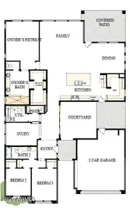 New construction Single-Family house 32435 N 135Th Dr, Peoria, AZ 85383 plan The Windsor - image