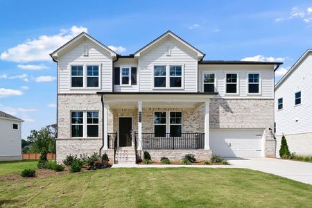 New construction Single-Family house 8690 Stratford Oaks Ave, Ball Ground, GA 30107 plan Aiken - image