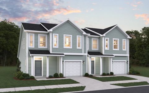 New construction Townhouse house 237B Arnette Dr, Ocean Isle Beach, NC 28469 plan Glenville - Townhomes - image