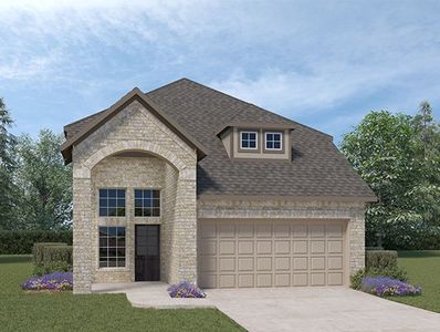 New construction Single-Family house 10496 Wild Rice, Conroe, TX 77385 Durham- photo 0