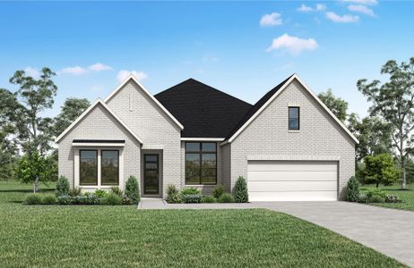 New construction Single-Family house 351 Silver Sage St, Conroe, TX 77304 plan Preswick - image