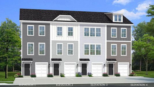 New construction Townhouse house 4633 Forest Hills Dr, Unit 1404, North Charleston, SC 29418 plan Hayden - image