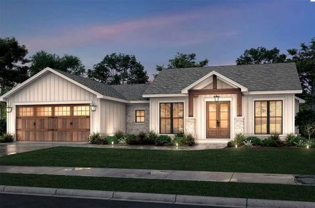 New construction Single-Family house C Leo Lane, Poolville, TX 76487 - photo 0