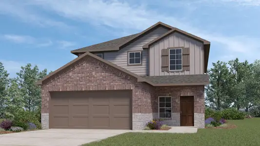 New construction Single-Family house 6003 Marble Caverns, San Antonio, TX 78222 plan The Nicole - image