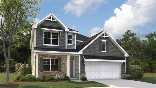 New construction Single-Family house 1046 Eva Jean Ln, Wingate, NC 28174 plan Bellwood - image