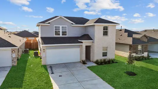 New construction Single-Family house 31302 Harp Ridge Dr, Fulshear, TX 77441 plan Mitchell - X35M - image