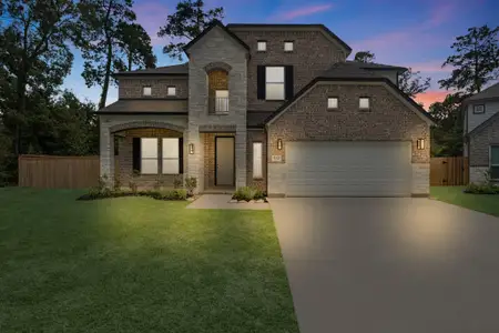 New construction Single-Family house 3210 Elm Bough Ct, Conroe, TX 77301 plan 652 - image