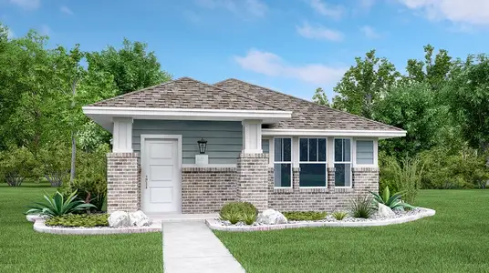 New construction Single-Family house 141 Bugbee, Kyle, TX 78640 plan Cambria - image