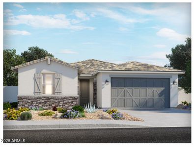 New construction Single-Family house 8428 W Saratoga Wy, Florence, AZ 85132 plan Lark - image
