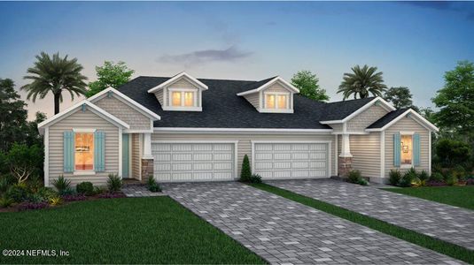 New construction Townhouse house 58 Bevins Lane, Saint Augustine, FL 32092 Sierra Villa- photo 0