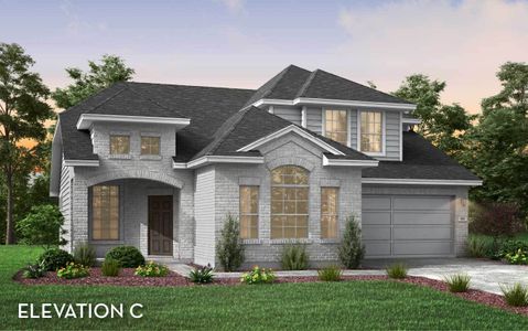 New construction Single-Family house 23104 Chablis Dr, Alvin, TX 77511 Fitzgerald- photo 0