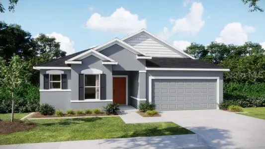 New construction Single-Family house 0 Persimmon Ave, Brooksville, FL 34614 plan The Drexel - image