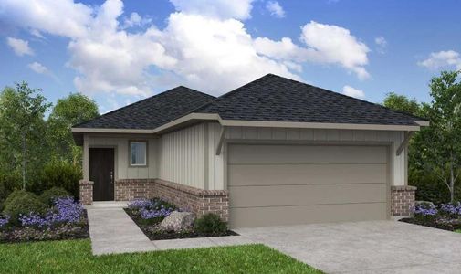 New construction Single-Family house 18030 Lasso Mills Dr, Hockley, TX 77447 plan Austin - image