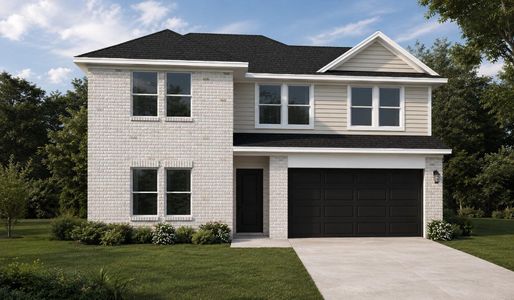 New construction Single-Family house 2462 N Heritage Dr, Dayton, TX 77535 plan Howard - image
