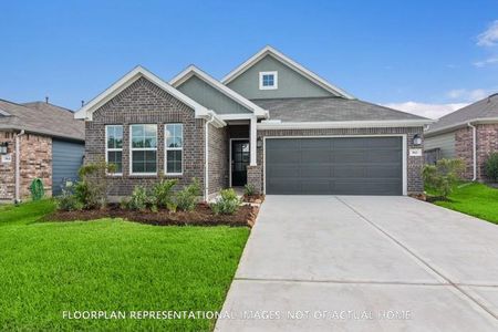 New construction Single-Family house 1822 Weeping Hollow Dr, Rosenberg, TX 77471 plan Eastland - Smart Series - image