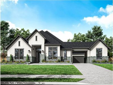 New construction Single-Family house 28104 Fox Bend Dr, Spring, TX 77386 plan Carignan - image